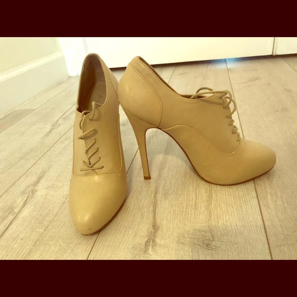 Leather booties
